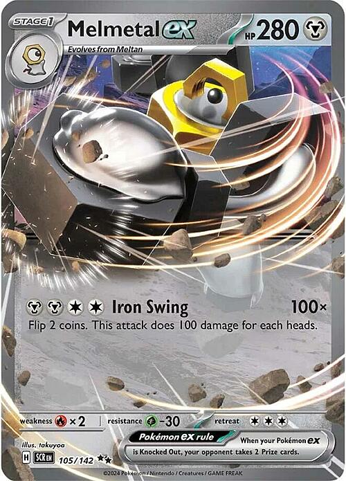 Melmetal ex 105/142 Stellar Crown