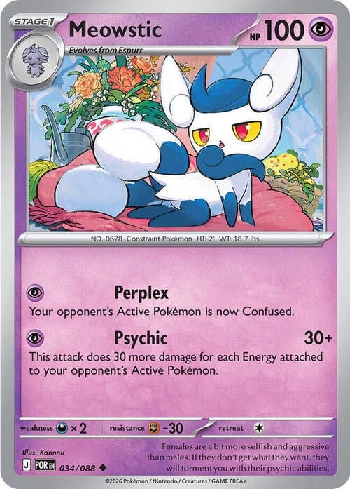 Meowstic 034/088 Perfect Order