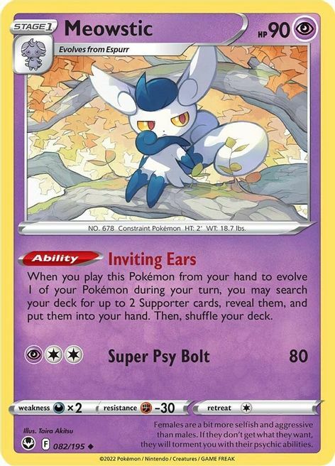 Meowstic 082/195 Silver Tempest