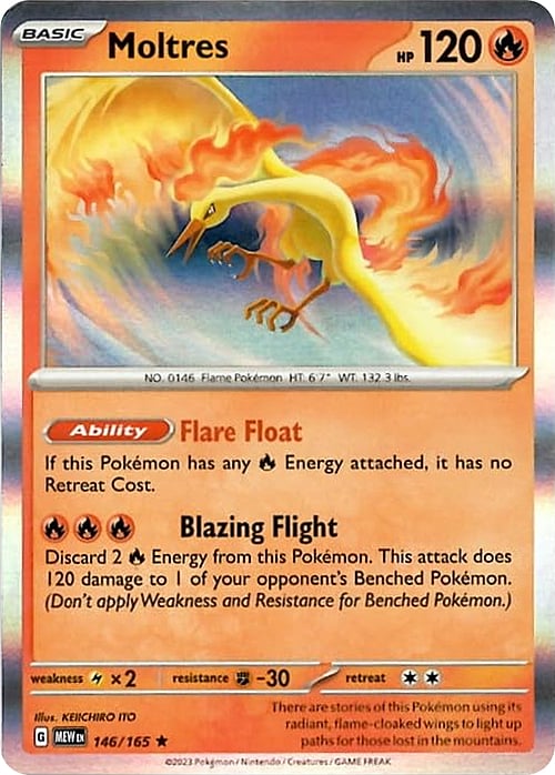 Moltres 146/165 151