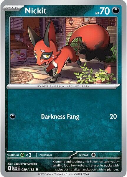 Nickit 089/132 Mega Evolution