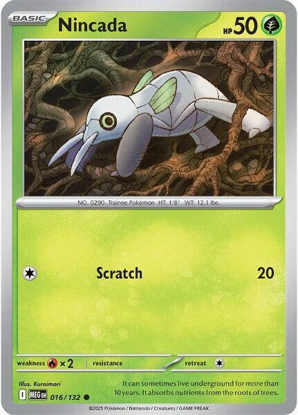 Nincada 016/132 Mega Evolution