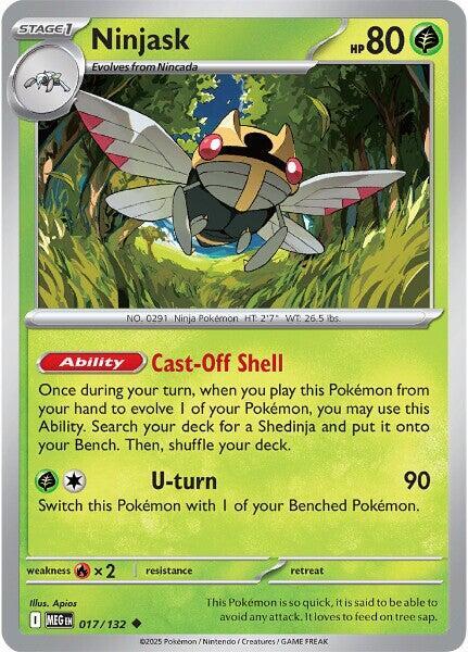 Ninjask 017/132 Mega Evolution