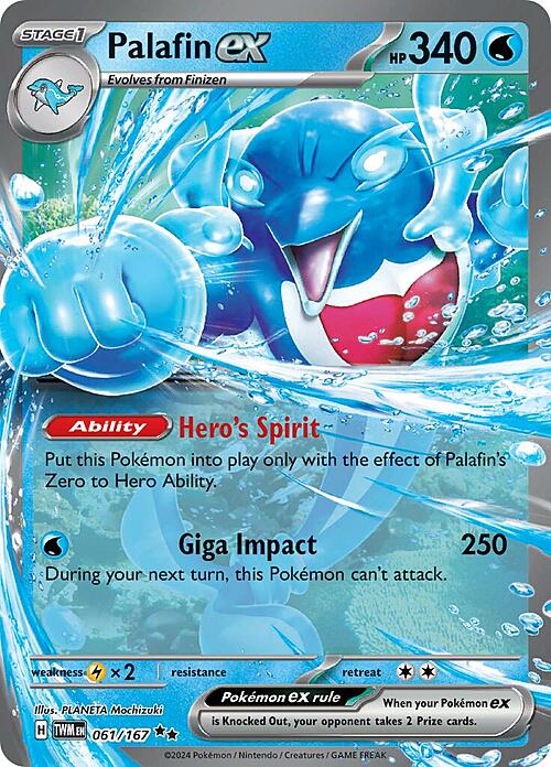 Palafin ex 061/167 Twilight Masquerade