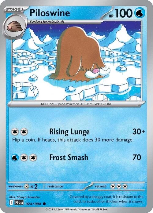 Piloswine 024/094 Phantasmal Flames