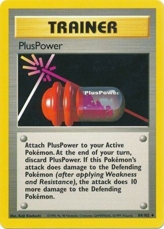 PlusPower 84/102 Base Set