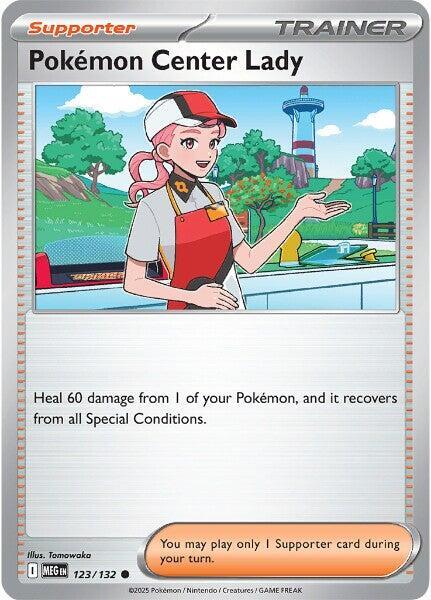 Pokemon Center Lady 123/132 Mega Evolution