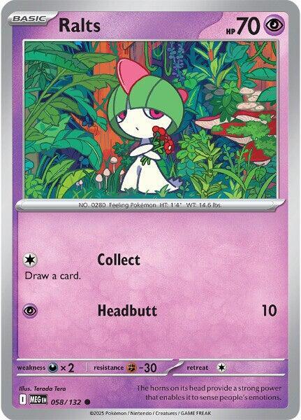 Ralts 058/132 Mega Evolution