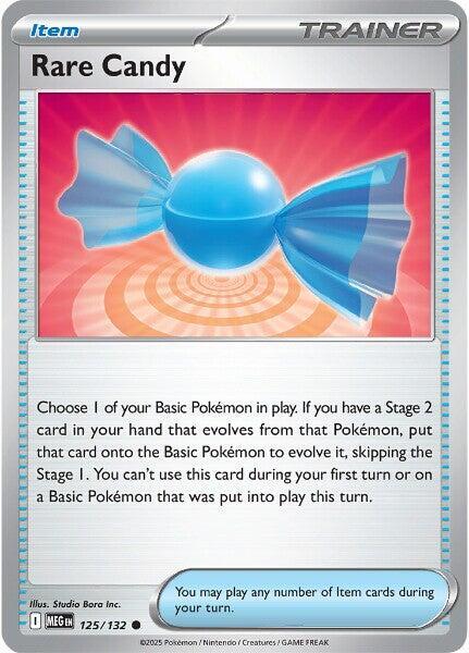 Rare Candy 125/132 Mega Evolution