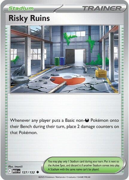 Risky Ruins 127/132 Mega Evolution