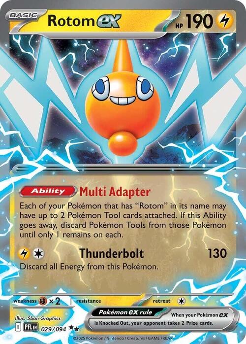 Rotom ex 029/094 Phantasmal Flames