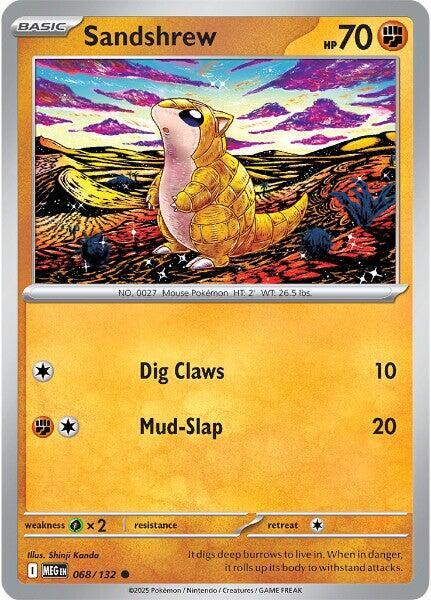 Sandshrew 068/132 Mega Evolution