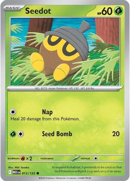 Seedot 013/132 Mega Evolution