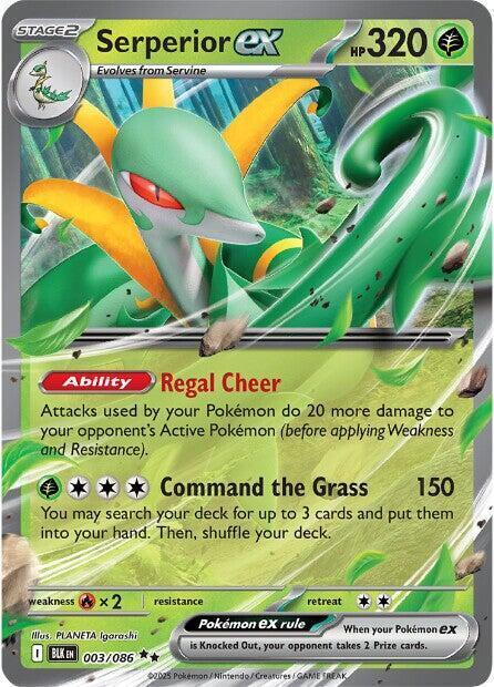Serperior ex 003/086 Black Bolt