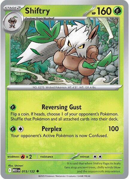 Shiftry 015/132 Mega Evolution