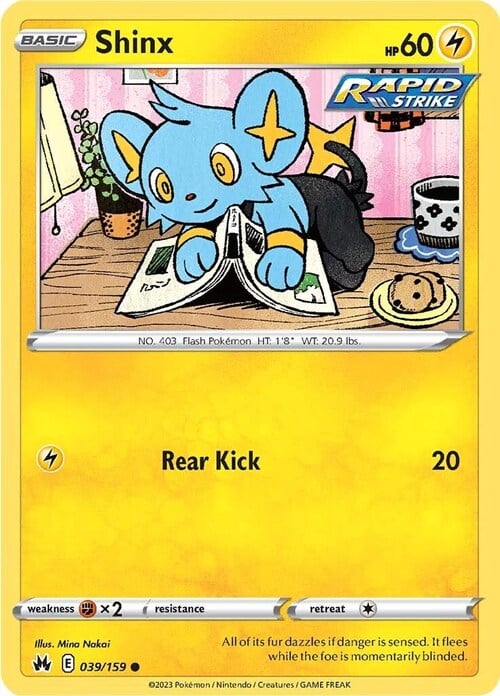 Shinx 039/159 Crown Zenith