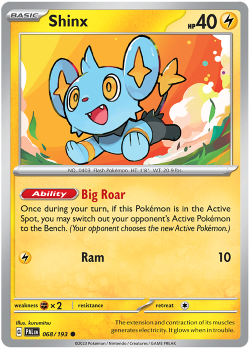 Shinx 068/193 Paldea Evolved