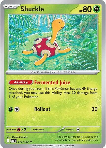 Shuckle 011/132 Mega Evolution