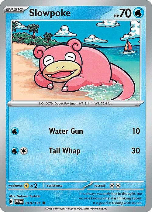 Slowpoke 018/131 Prismatic Evolutions