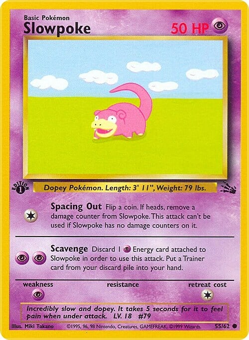 Slowpoke 055/062 Fossil