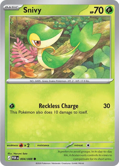 Snivy 004/088 Perfect Order