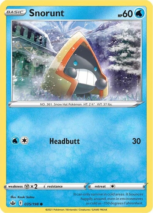 Snorunt 035/198 Chilling Reign