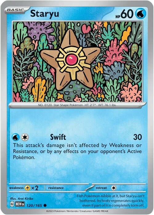 Staryu 120/165 151