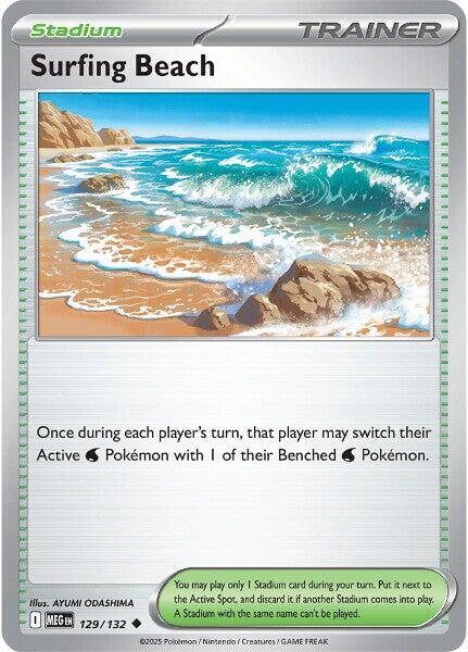 Surfing Beach 129/132 Mega Evolution