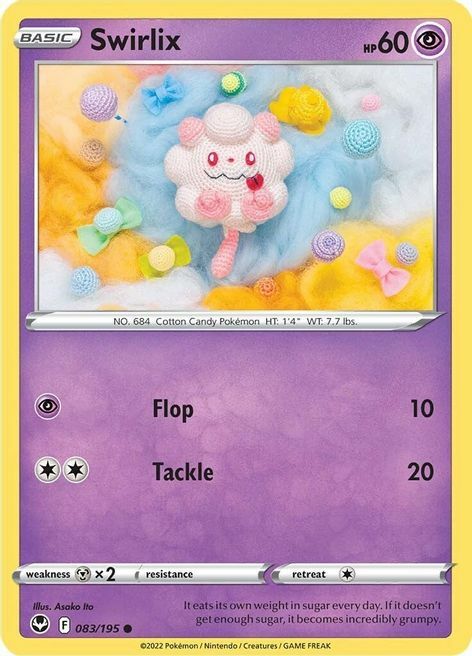 Swirlix 083/195 Silver Tempest