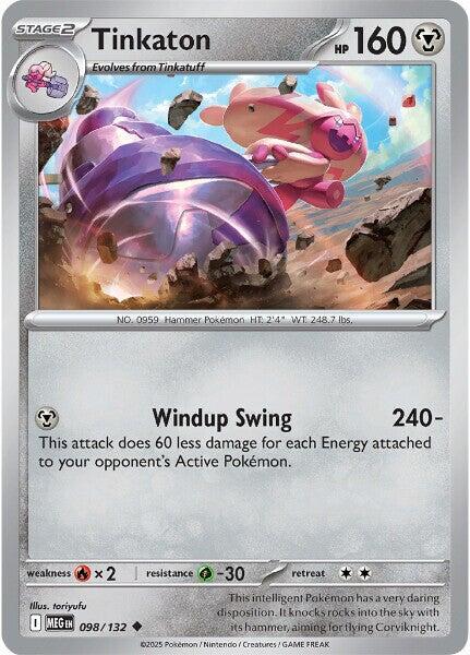 Tinkaton 098/132 Mega Evolution