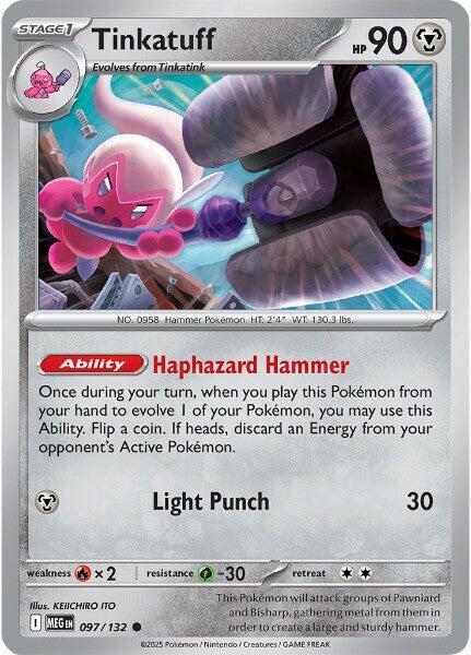 Tinkatuff 097/132 Mega Evolution