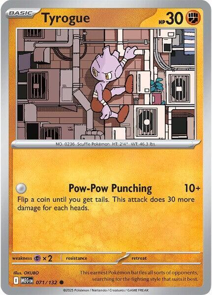 Tyrogue 071/132 Mega Evolution