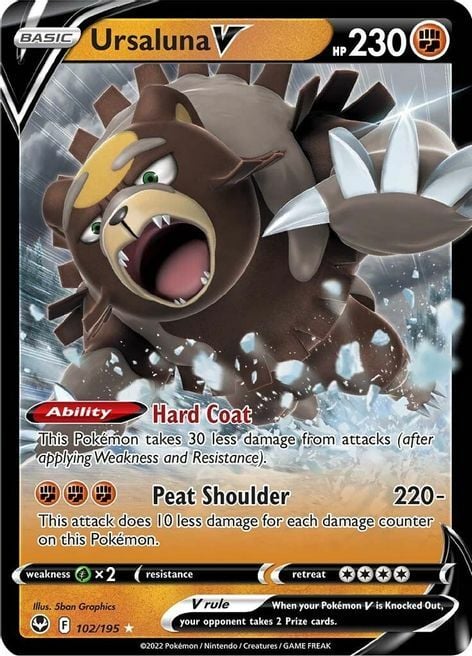 Ursaluna V 102/195 Silver Tempest