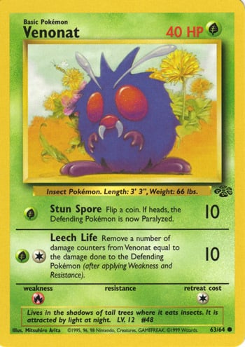 Venonat 63/64 Jungle