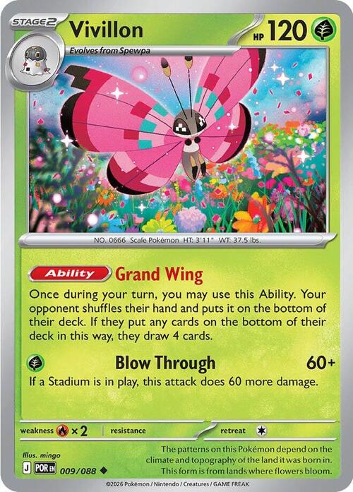 Vivillon 009/088 Perfect Order
