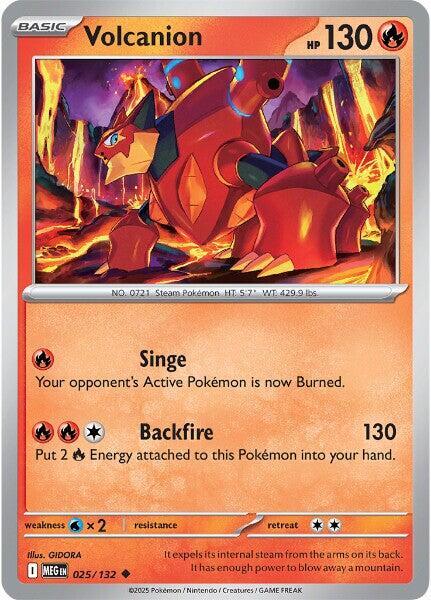 Volcanion 025/132 Mega Evolution
