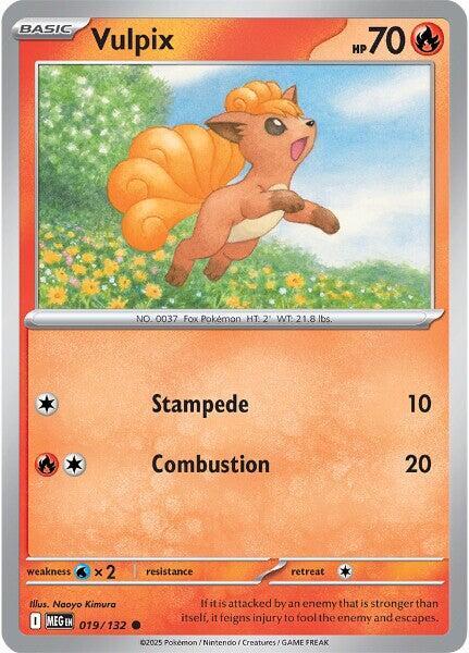 Vulpix 019/132 Mega Evolution