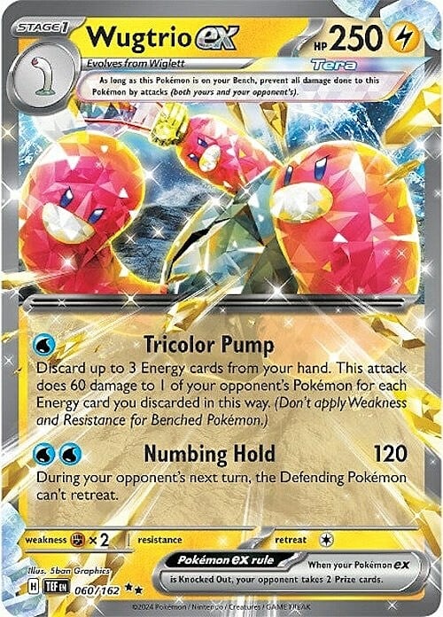 Wugtrio ex 060/162 Temporal Forces