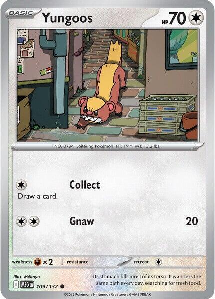 Yungoos 109/132 Mega Evolution