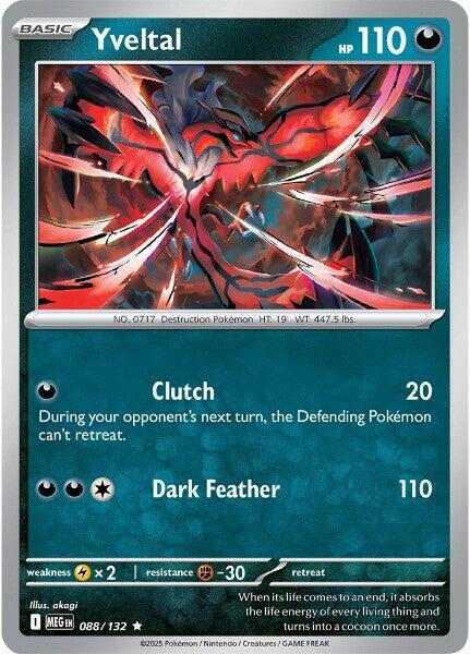 Yveltal 088/132 Mega Evolution